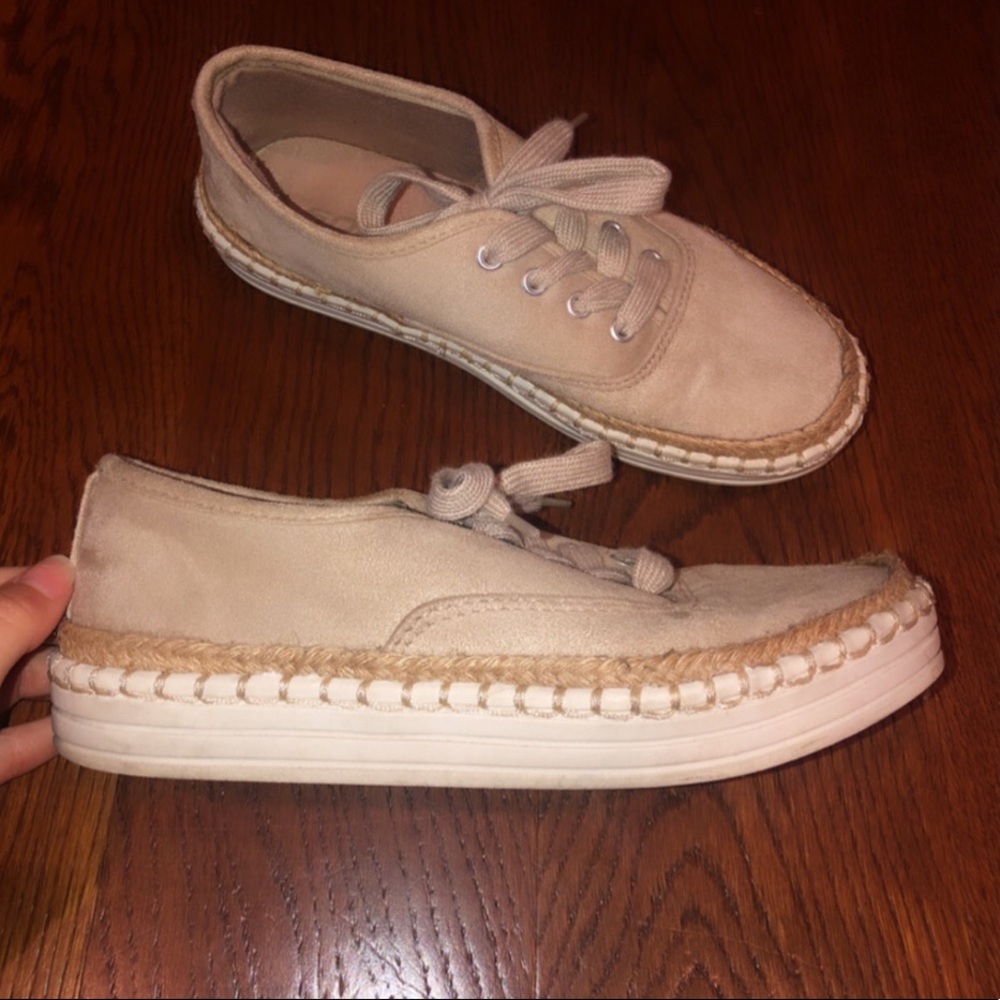 Neutral sneakers
